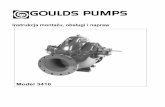 Instrukcja montażu, obsługi i napraw - ITT Goulds Pumps ... · układu a ciśnienie zostało uwolnione przed demontażem pompy, usunięciem korków ... działanie i naprawa urządzeń