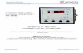 KONTROLI TEMPERATURY TR-100М - novatek-electro.com · 5.2.4 Ustawienie parametrów chłodzenia 12 5.2.5 Podgląd maksymalnej osiągniętej temperatury 12 ... OBSŁUGA TECHNICZNA