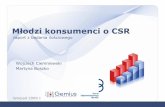 Młodzi konsumenci o CSR - pliki.gemius.plpliki.gemius.pl/Raporty/2009/2009_11_-_Mlodzi_konsumenci_o_CSR.pdf · Młodzi konsumenci o CSR listopad 2009 r. raport z badania ilościowego