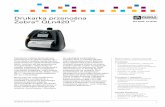 Drukarka przenośna Zebra QLn420™ · Dział informatyczny w Twojej firmie przekona się, że drukarki QLn są łatwiejsze do integracji w istniejącym środowisku dzięki takim