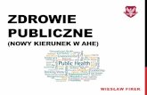 Zdrowie Publiczne - ahe.lodz.pl · Zdrowie Publiczne ma charakter praktyczny, interdyscyplinarny i podzielony został na bloki modułowe. Studenci w pierwszych 4 semestrach realizują