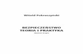 BEZPIECZEŃSTWO TEORIA I PRAKTYKA - Apeiron Wydawnictwoapeiron-wydawnictwo.pl/wp-content/uploads/2017/11/bezp_teoria_i... · 1.2. Zagrożenia ... Część V. Metodologia badań bezpieczeństwa