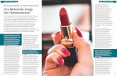 Wiedza i praktyka Konserwanty w kosmetykach. - tuv.com · bezpieczeństwa kosmetyków w świetle Decyzji Wykonawczej Komisji 2013/674/UE, Świat Przemysłu Kosmetycznego, nr 4/2015