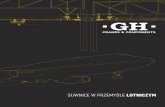 Suwnice W Przemyśle Lotniczym - GH Cranes & Components · JEDNODŹWIGAROWA SUWNICA PODWIESZANA, O WIĘCEJ NIŻ DWÓCH CZOŁOWNICACH Do 20 Ton udźwigu (10+10t). Poziome rolki prowadzące