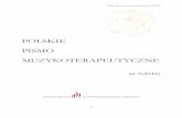 POLSKIE PISMO MUZYKOTERAPEUTYCZNE - arteterapia.plarteterapia.pl/.../2017/02/Polskie-Pismo-Muzykoterapeutyczne-32016.pdf · Na podstawie: E. Nęcka, J. Orzechowski, B. Szymura, Psychologia