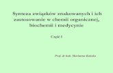 Synteza związków znakowanych i ich zastosowanie w chemii ...beta.chem.uw.edu.pl/zcho/IVrok/mater/nuklidyI.pdf · przykład badania radiologicznego kości i scyntygrafii kości.
