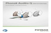 Phonak Audéo Q (Q90/Q70/Q50/Q30) · umiejętności czytania z ruchu warg. ... Aparat słuchowy zawiera małe elementy, które mogą zostać połknięte przez dzieci, osoby niepełnosprawne