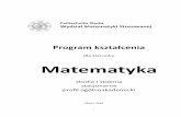 Wydział Matematyki Stosowanej - ms.polsl.plms.polsl.pl/dydaktyka/pk/mat_I_2018.pdf · interpretować i wyjaśniać zależności funkcyjne, ujęte w postaci wzorów, tabel, wykresów,