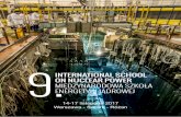 9.ON NUCLEAR POWER INTERNATIONAL SCHOOL - … · Doświadczenia z oceny bezpieczeństwa reaktora ABWR w Wielkiej Brytanii i ich ... pracy? Westinghouse, ... izotopami promieniotwórczymi