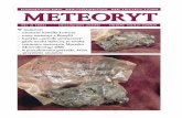 KWARTALNIK MI£OŒNIKÓW METEORYTÓW METEORYTmeteoryt.info/Met406.pdf · Po jakimœ czasie oka¿e siê, czy lepsze. Moim zdaniem i w przypadku Plutona i Moraska, zmiany id¹ w dobrym