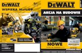 KWARTALNIK - dewalt.pl · wytrzymałość narzędzia i wpływają ... przy różnych zadaniach i dzięki temu zaoszczędziłem wiele czasu’. Giuseppe Di Marci, Cieśla ‘Przetestowałem