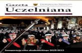 Inauguracja roku akademickiego 2012/2013 - umed.wroc.pl · Twoje zdrowie w Twoich rękach! ..... 15 Sprawozdanie z II Międzynarodowej Konferencji „Okulistyka – kontrowersje”