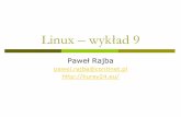Linux –wykład 9 - Kursy 24kursy24.eu/public/download/linux/wyklady/linux-w09.pdf · other —określa inny niż Linux system operacyjny, ... Komendy specyficzna dla menu ... Do