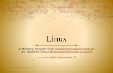 linux prac komp ctkaz/teaching/pracowniakomputerowa2017/linux... · Linux dr Magdalena ... Istotne jest przyswojenie kilku opcji, które można dla polecenia ls zastosować:! ls -a