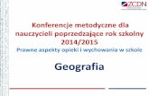 Digitalizacja zasobów bibliotecznych - zcdn.edu.plzcdn.edu.pl/.../2016/05/konferencja-dla-nauczycieli-geografii.pdf · Sprawdzian . Nowa formuła egzaminu maturalnego z geografii