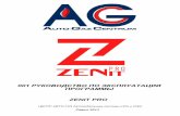 Zenit PRO - instrukcja obsługi programu PL · Zenit PRO 3 0052. ... дополнительную функцию, предназначенную для двигателей типа