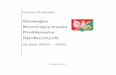 Strategia - wolomin.org · Wołomin, 2016 r. Gmina Wołomin Strategia Rozwiązywania Problemów Społecznych na lata 2016 – 2025