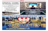nr 252 - CZERWIEC 2018 DENTAL CLINIC · wybielanie zębów, korony, mosty, protezy Ponad 30 lat kanadyjskiego doświadczenia Dr Marian Sawicki tel. 604-936-4541 Robimy podkłady na