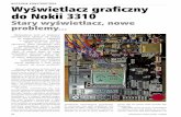 Wyświetlacz graficzny do Nokii 3310 - ep.com.pl · Na rys. 1 pokazano dwa układy połączo-ne za pomocą SPI. Przy podłączeniu wyświe-tlacza układem nadrzędnym, generującym