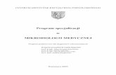 Mikrobiologia medyczna podstawowy - cmkp.edu.pl · dochodzenia epidemiologicznego, e) podstawy statystyki biomedycznej, f) prawne podstawy profilaktyki i zwalczania chorób zakaźnych,