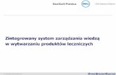 Zintegrowany system zarządzania wiedzą - Farmacomkongresfarmaceutyczny.pl/uploads/article/files/babc4194578318bf1f5... · Baza danych użytkownika ... Integracja danych z różnych