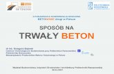 II POKARPACKA KONFERENCJA DROGOWA BETONOWE …nawierzchniebetonowe.com.pl/wp-content/uploads/2017/12/03-G... · Norma PN-EN 12620 w załączniku F potwierdza także, że kruszywo