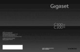 Gigaset C300H - masz w rękach zestaw Gigaset najnowszej generacji. Twój Gigaset to więcej niż telefon: Szczegółowe informacje o swoim telefonie uzyskasz w Internecie pod adresem