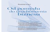 do uruchomienia biznesu - nowybiznes.edu.plnowybiznes.edu.pl/s/p/artykuly/85/85/Rozdział 3.pdf · Od pomysłu do uruchomienia biznesu – ujęcie systemowe Od pomysłu do wstępnej