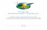 Program Funkcjonalno –Użytkowy - magurskipn.pl · PFU: „ Modernizacja systemów grzewczych w obiektach Magurskiego Parku Narodowego z wykorzystaniem odnawialnych źródeł energii