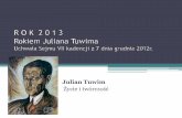 Julian Tuwim - bpskierniewice.plbpskierniewice.pl/pdf/tuwim_prezent.pdf · •Julian Tuwim urodził się 13 września 1894 w Łodzi, przy ul. Widzewskiej 44 (obecnie Kilińskiego
