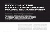 KATARZYNA BARANOWSKA EKOLOGICZNE PŁYTKI …polflor.com.pl/upload/content/Inwestor_pazdziernik_2013_Polflor.pdf · Do płytek i dywanów dokleja się podłoże bitumiczne będące