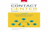 Warsztaty CONTACT CENTER - pb.pl · zarządzanie działem Contact Center. Charakter i specyfika pracy telemarketera wpływa na jego zaangażowanie, motywację i przywiązanie do firmy.
