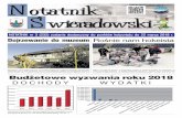 Zdjêcie nie sugeruje jeszcze, ¿e Œwieradów wyrasta na ...swieradowzdroj.pl/upload/notatnik/notatnik-swieradowski-luty-2018.pdf · 2013 2014 2015 2016 2017 2018 ... Wystawiony