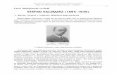 STEFAN KACZMARZ (1895 -1939)leksykon.ptm.mimuw.edu.pl/biogramy/kaczmarz/pliki/Kaczmarz... · – Matematyka dla przyrodników, 3 godz. czwartek, piątek, sobota 8-9 (Sala XII), –