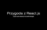 Przygoda z React - Programistokprogramistok.org/files/prezentacje/Przygoda-z-React.pdf · Czym jest React? • Biblioteka do budowania dynamicznych widoków stworzona przez Facebook.