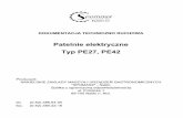 Patelnie elektryczne Typ PE27, PE42spomasz-naklo.com.pl/download/file/product/.../07/dtr-pe42-27-dtr.pdf · stwierdzenia jakichkolwiek usterek lub nienormalnego zachowania natychmiast