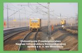 Dolnośląskie Przedsiębiorstwo Napraw Infrastruktury ... · •Budowa, naprawa i utrzymanie nawierzchni kolejowej •Modernizacja i naprawa główna stacji i linii kolejowych przy