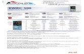 EWRC 500LX new Version - termopolice.com · Za każdym razem alarm HACCP jest usuwany. Parametr drH również usuwa alarmy oraz wyłącza kontrolkę alarmów HACCP Wyświetlanie alarmów