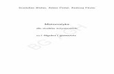 Matematyka - home.agh.edu.plhome.agh.edu.pl/~leszekad/dydaktyka/algebra.pdf · ALGEBRA 3. Liczbyzespolone ... 1.2. Przykłady funkcji odwrotnych. Funkcje cyklometryczne Funkcję odwrotną