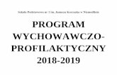 Szkoła Podstawowa nr 1 im. Janusza Korczaka w Niemodlinie …sp1niemodlin.pl/images/Dokumentacja/Program_wychowawczo... · Szkolny Program Wychowawczo - Profilaktyczny jest zintegrowany