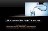 Prezentacja programu PowerPoint - termedia.pl · RÓWNOWAGA WODNO-ELEKTROLITOWA I KWASOWO ZASADOWA • Prawo elektroobojetności ... zagrożenia (np. rozwijającego się wstrząsu)