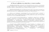 Charakterystyka zawodu - ZSMEiEzsmeie.torun.pl/glowna/nabor/ele.pdf · projektowania, wytwarzania i eksploatacji urządzeń elektrycznych i ... elementy linii napowietrznych na podstawie