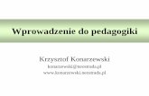 Wprowadzenie do pedagogiki - konarzewski.neostrada.plkonarzewski.neostrada.pl/Wprowadzenie.pdf · • Pedagogika jest jedną z dyscyplin nauk społecznych. ... SUBDYSCYPLINY GŁÓWNE