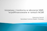 Katarzyna Samsel Narodowe Centrum Badań i … Centrum Badań i Rozwoju Dział zarządzania programami katarzyna.samsel@ncbr.gov.pl Title Slajd 1 Author samsel …