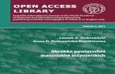 OPEN ACCESS LIBRARY - platforma.imiib.polsl.pl fileLeszek A. Dobrzański Anna D. Dobrzańska-Danikiewicz. Published since 1998 as Studies of the Institute of Engineering Materials