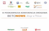 III PODKARPACKA KONFERENCJA DROGOWA - …nawierzchniebetonowe.com.pl/wp-content/uploads/2018/11/07.G... · - Ustawa o wyrobach budowlanych → - Rozporządzenia wydane na podstawie