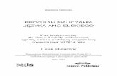 PROGRAM NAUCZANIA JĘZYKA ANGIELSKIEGO - egis.com.pl · języka ogólnych celów, takich jak wykorzystywanie i refleksyjne przetwarzanie tekstów, formułowanie wniosków, poszukiwanie