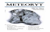 KWARTALNIK MI£OŒNIKÓW METEORYTÓW · PDF filecharakterystyczna struktura powinna nosiæ nazwisko jej odkrywcy? Fot. Martin Horejsi. s. 4 METEORYT 1/2004 wych minera³ów w ska³ach