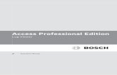 Access Professional Edition - resource.boschsecurity.comresource.boschsecurity.com/documents/APE_3.5_Operation_Manual_plPL... · Spis treści 1 Przegląd 4 ... 2.2 Logowanie użytkownika