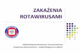 ZAKAŻENIA - sp28.lublin.pl · i ich skutków, promują szczepionki przeciw rotawirusom dla dzieci zdrowych, oraz doustne uzupełnianie płynów ustrojowych dla dzieci już zarażonych.